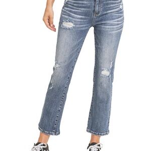 RISEN vintage wash straight leg jean. Size 28/7